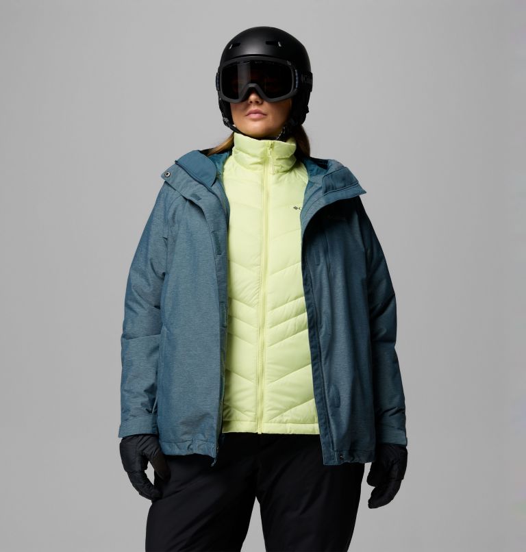 Women's Whirlibird V Interchange Jacket - Plus Size, Color: Everblue Cross Dye, image 5