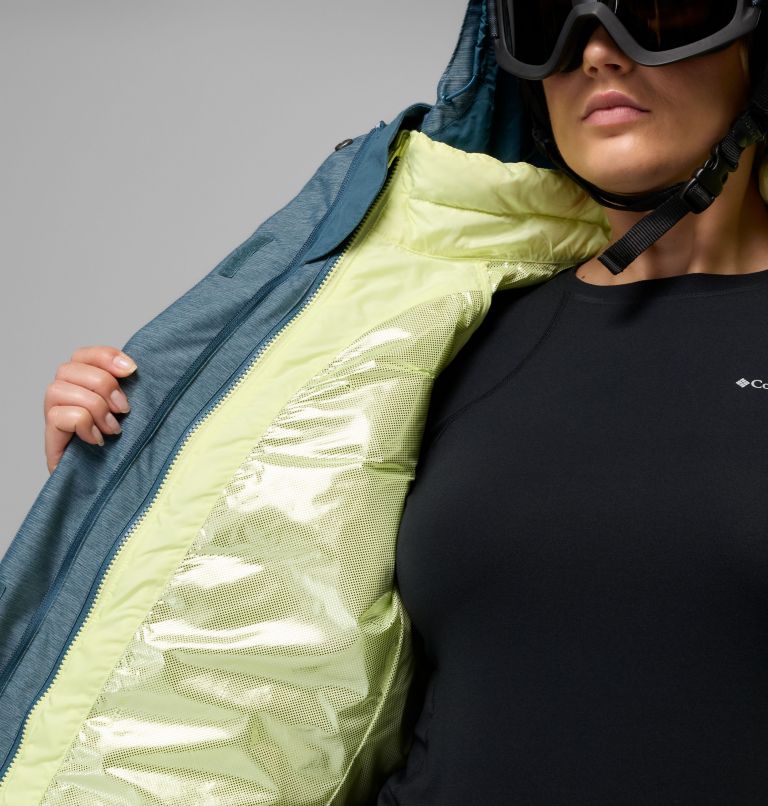 Women's Whirlibird V Interchange Jacket - Plus Size, Color: Everblue Cross Dye, image 7