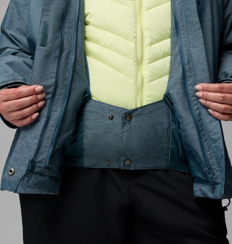Women's Whirlibird V Interchange Jacket - Plus Size, Color: Everblue Cross Dye, image 9