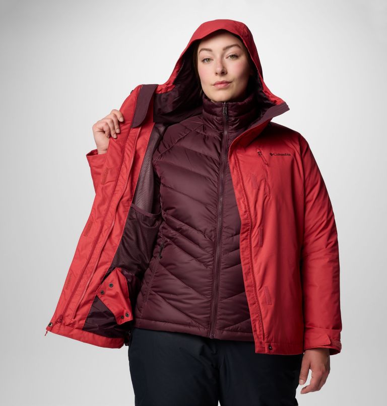 Women's Whirlibird V Interchange Jacket - Plus Size, Color: Daredevil, image 11