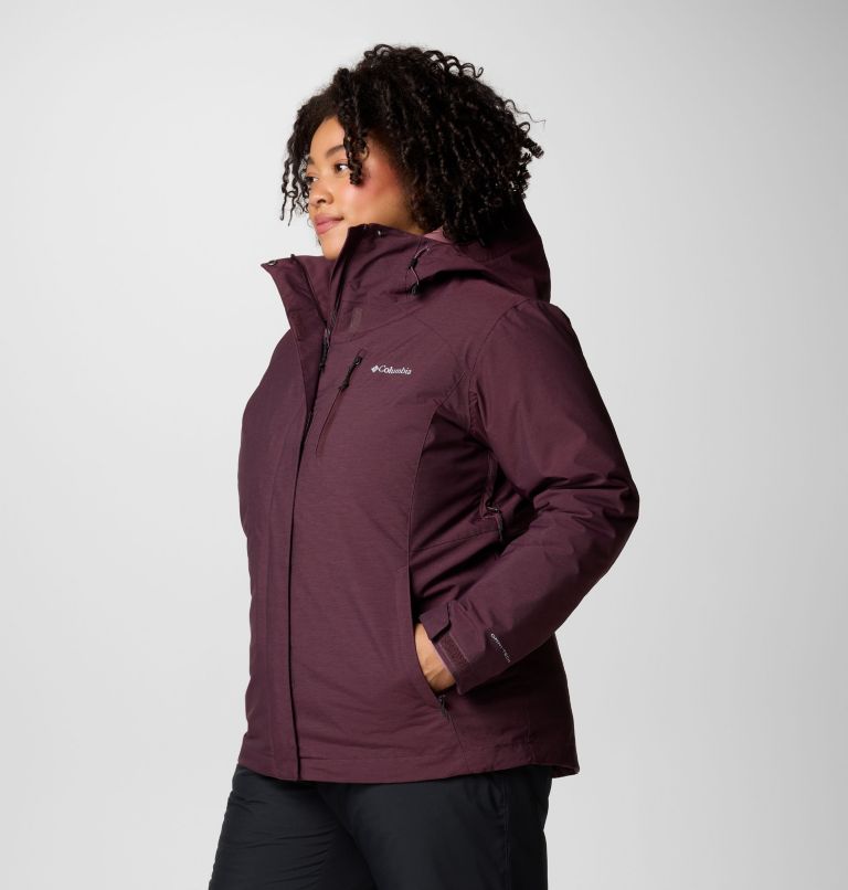 Women's Whirlibird V Interchange Jacket - Plus Size, Color: Moonvista Cross Dye, image 4