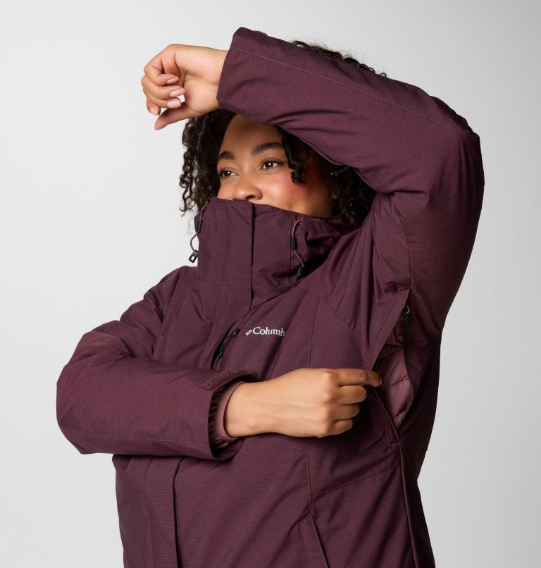 Women's Whirlibird V Interchange Jacket - Plus Size, Color: Moonvista Cross Dye, image 8