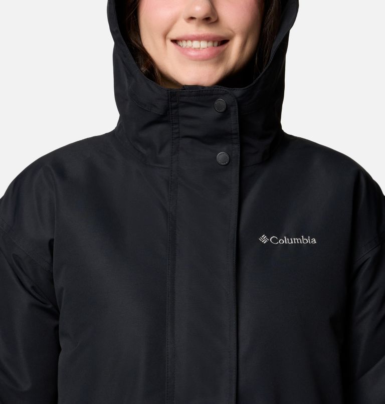 Women's Drop Ridge II 3-in-1 Waterproof Jacket, Color: Black, image 4