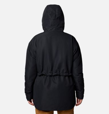 Women's Drop Ridge II 3-in-1 Waterproof Jacket, Color: Black, image 6