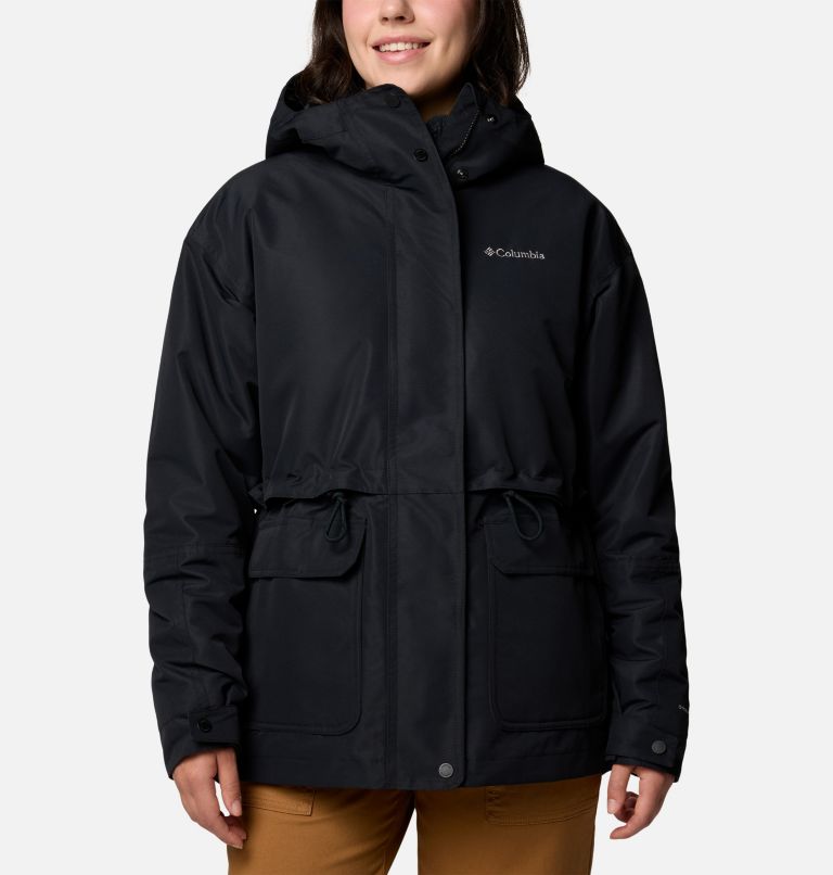 Women's Drop Ridge II 3-in-1 Waterproof Jacket, Color: Black, image 1