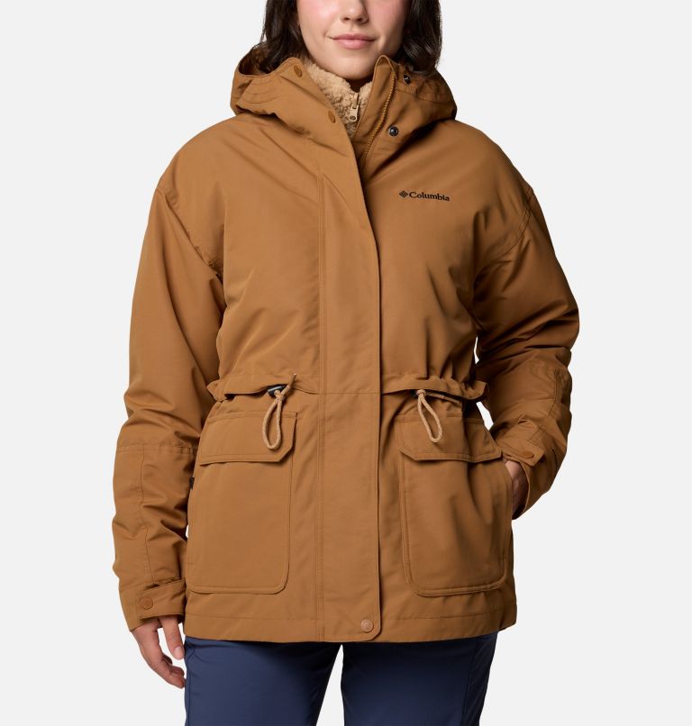 Chaqueta impermeable 3 en 1 Drop Ridge para mujer