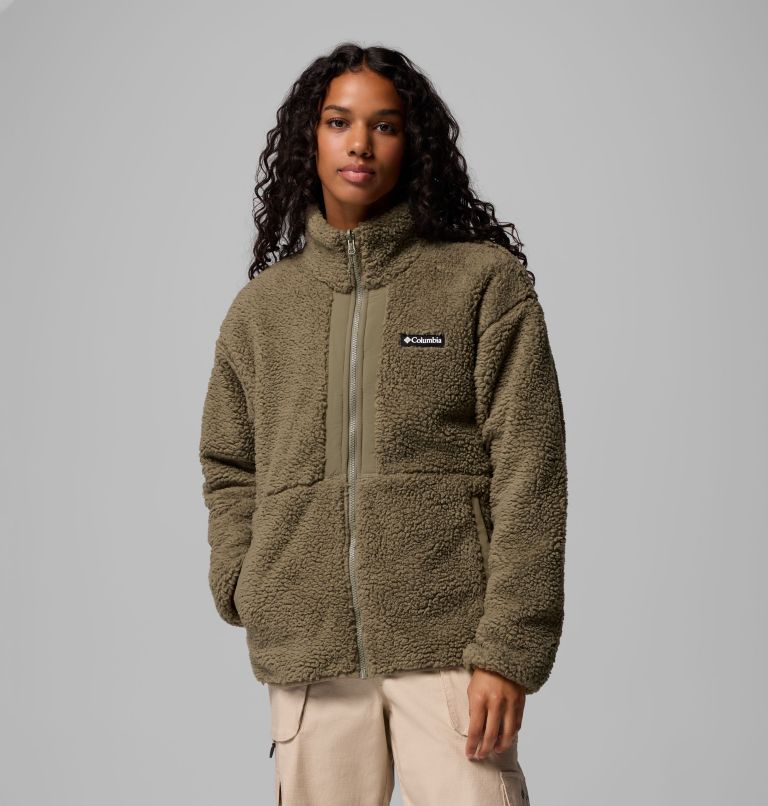 Women's Drop Ridge II 3-in-1 Waterproof Jacket, Color: Greenscape, image 6