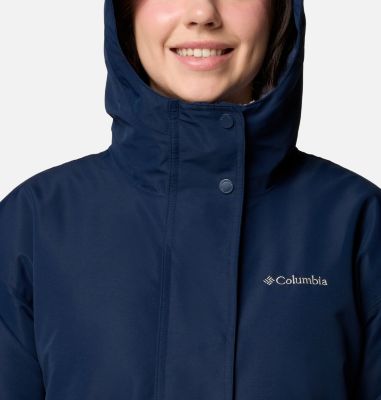 Women's Drop Ridge II 3-in-1 Waterproof Jacket, Color: Collegiate Navy, image 4