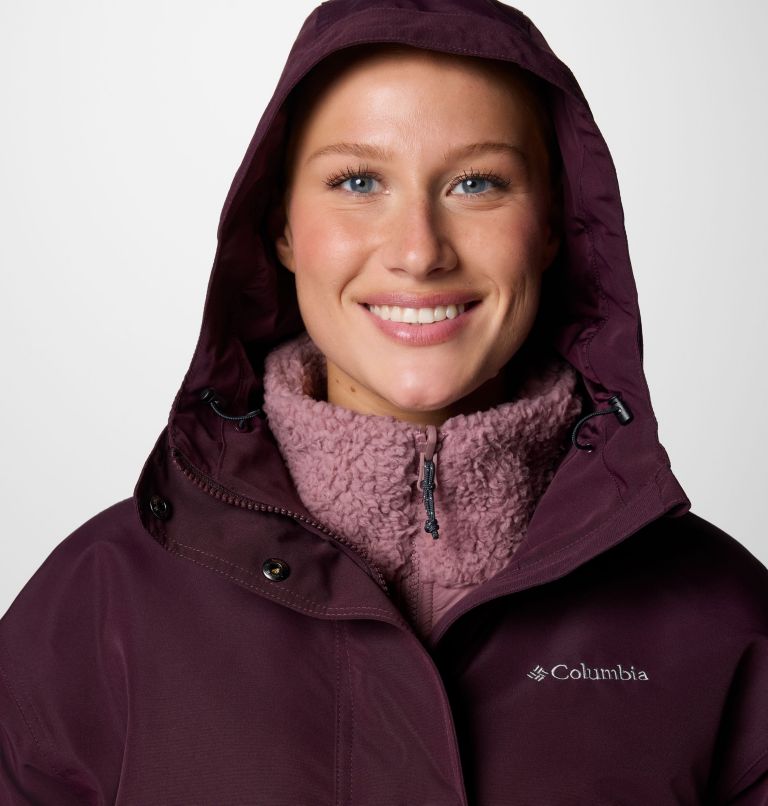 Women's Drop Ridge II 3-in-1 Waterproof Jacket, Color: Moonvista, image 4
