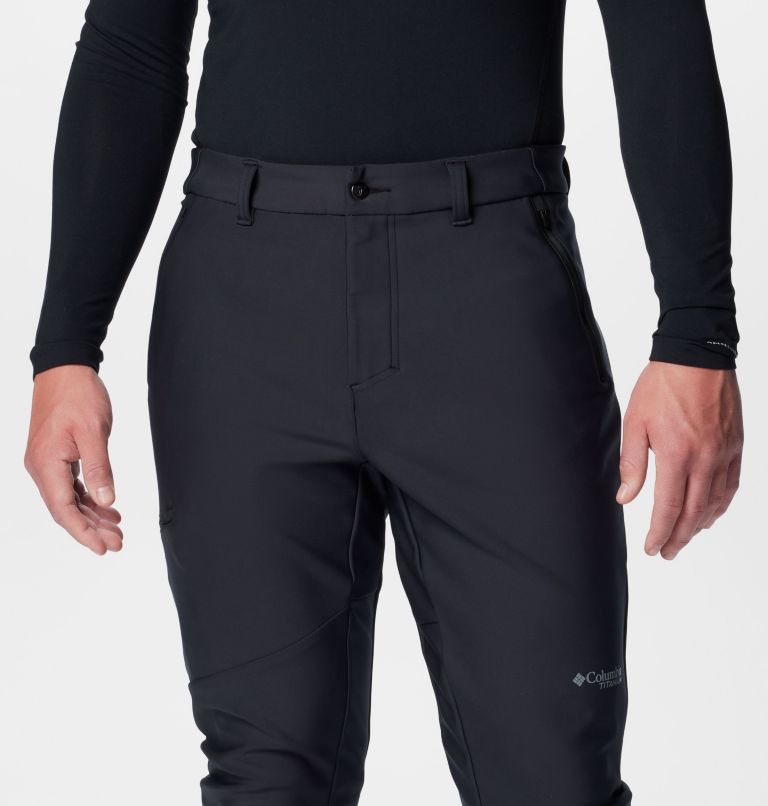 Men's Vast Canyon Softshell Pants, Color: Black, image 5