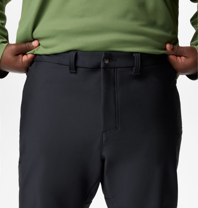 Pantalon coquille souple Vast Canyon pour hommes – Tailles fortes, Color: Black, image 5