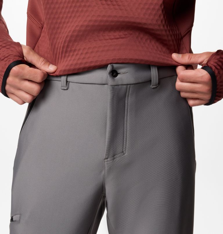 Pantalón softshell Vast Canyon para hombre, Color: City Grey, image 4