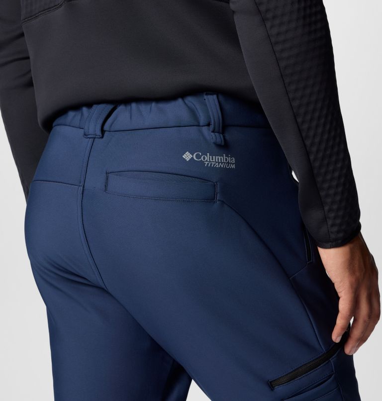 Men's Vast Canyon Softshell Trousers, Color: Collegiate Navy, image 6