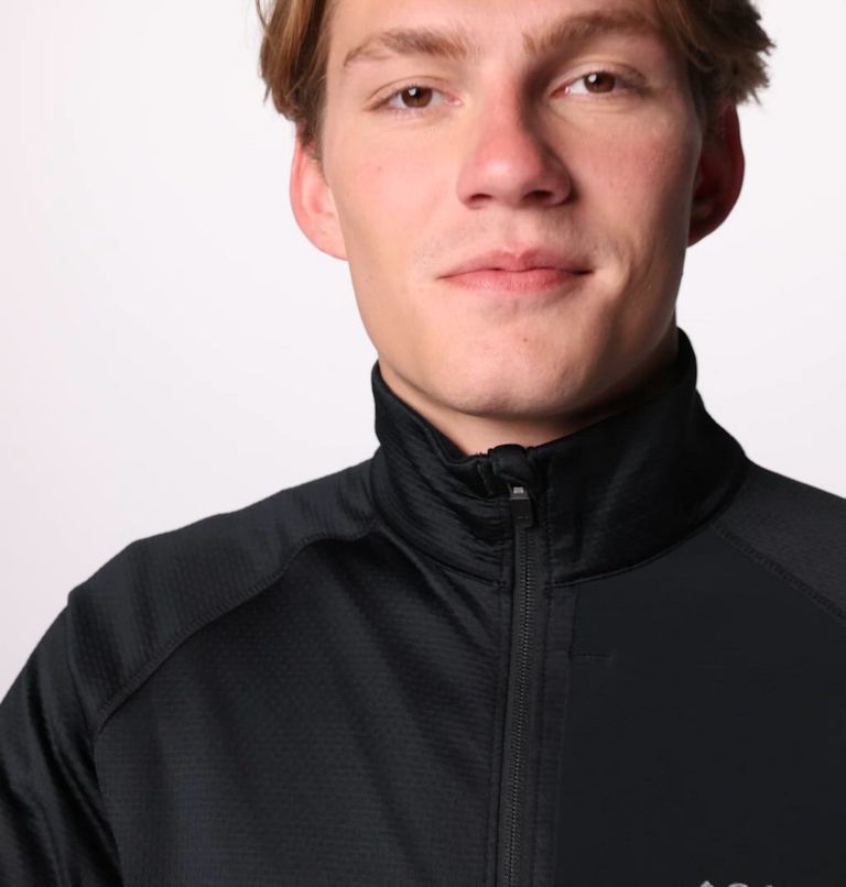Men's Triple Canyon Grid Fleece II Full Zip Jacket, Color: Black