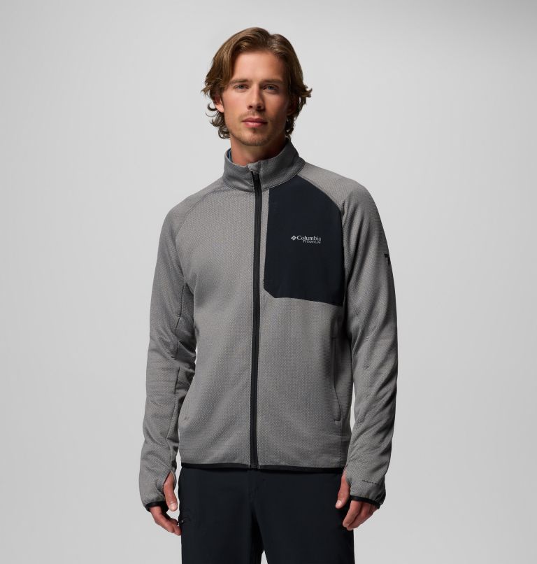 Triple Canyon II funktionale Grid Fleece Jacke für Männer, Color: City Grey, image 1