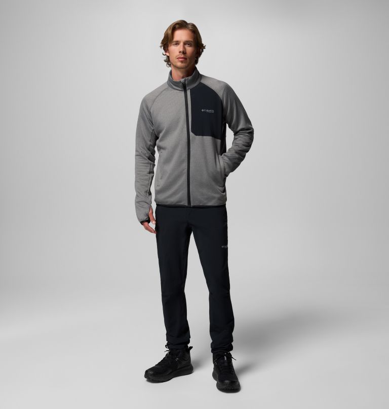Triple Canyon II funktionale Grid Fleece Jacke für Männer, Color: City Grey, image 2