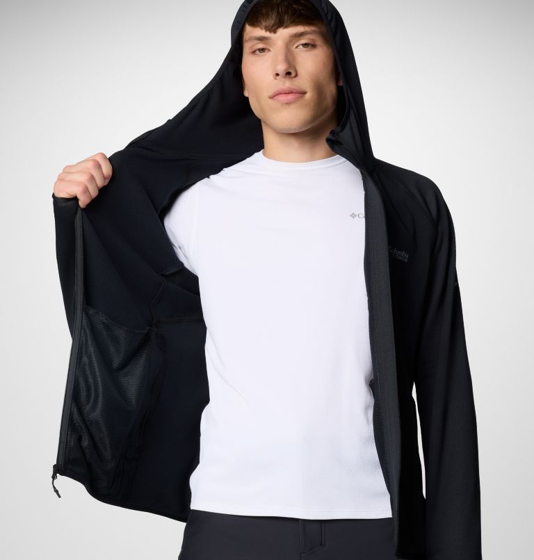 Men's Triple Canyon II Hooded Fleece Jacket, Color: Black, image 8