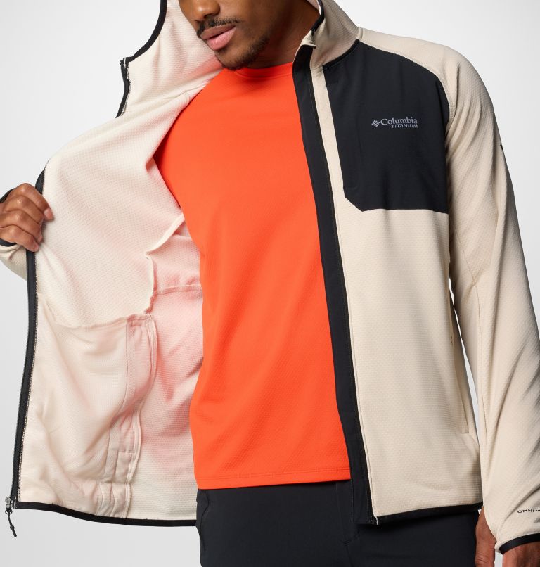 Chaqueta de forro polar con capucha Triple Canyon II para hombre, Color: Dark Stone Heather, Black, image 6
