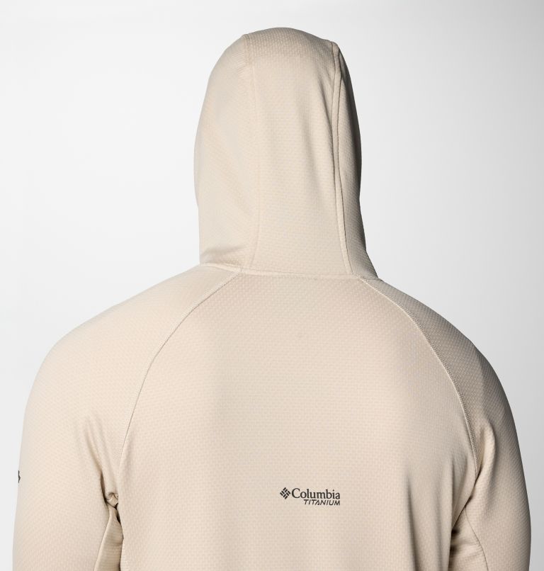 Chaqueta de forro polar con capucha Triple Canyon II para hombre, Color: Dark Stone Heather, Black, image 9