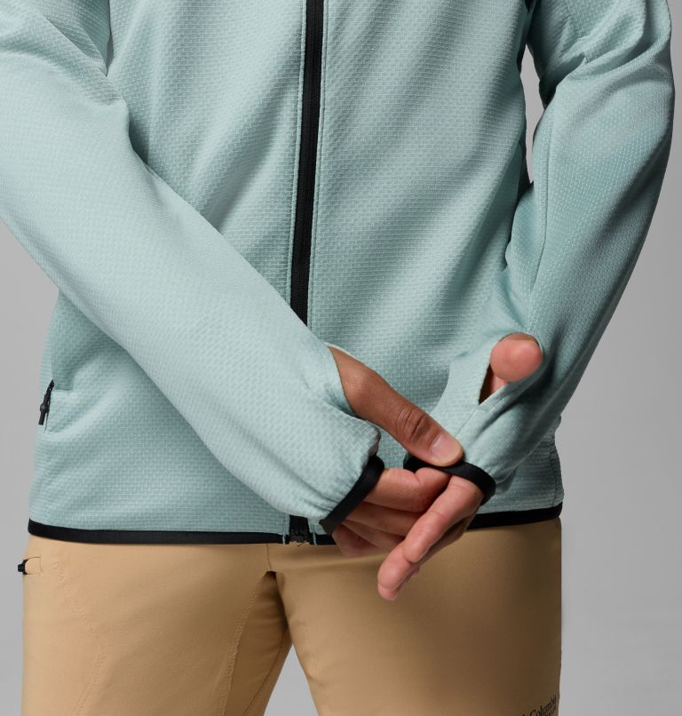Chaqueta de forro polar con capucha Triple Canyon II para hombre | 461 | S, Color: Crushed Blue, Black, image 8