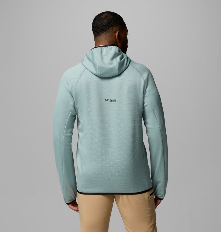 Chaqueta de forro polar con capucha Triple Canyon II para hombre | 461 | S, Color: Crushed Blue, Black, image 3