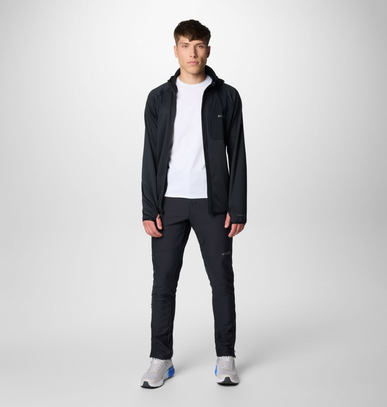 Men's Triple Canyon™ Grid II Fleece Hooded Full Zip Jacket - Tall 3