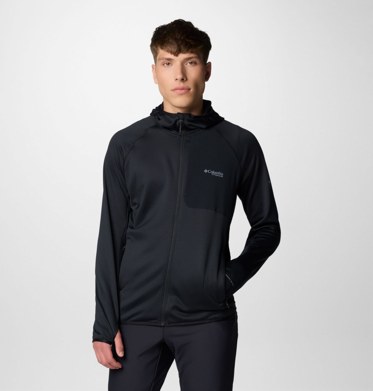 Men's Triple Canyon™ Grid II Fleece Hooded Full Zip Jacket - Tall 4