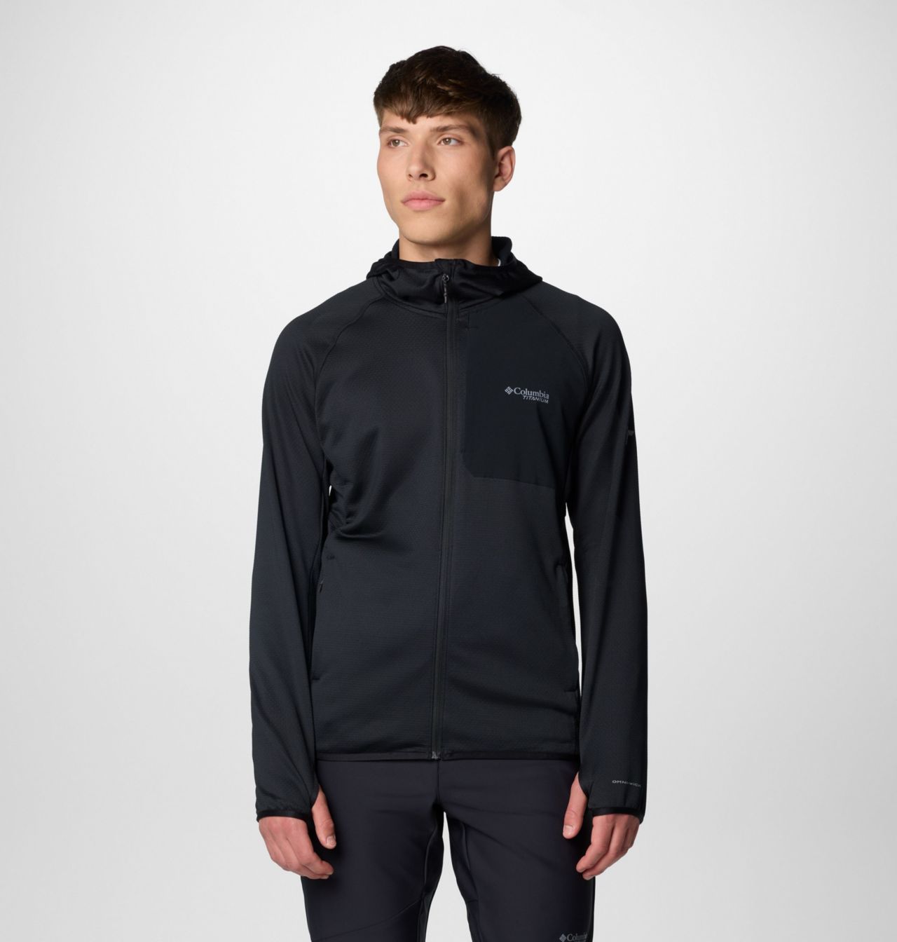 Men's Triple Canyon™ Grid II Fleece Hooded Full Zip Jacket - Tall 1