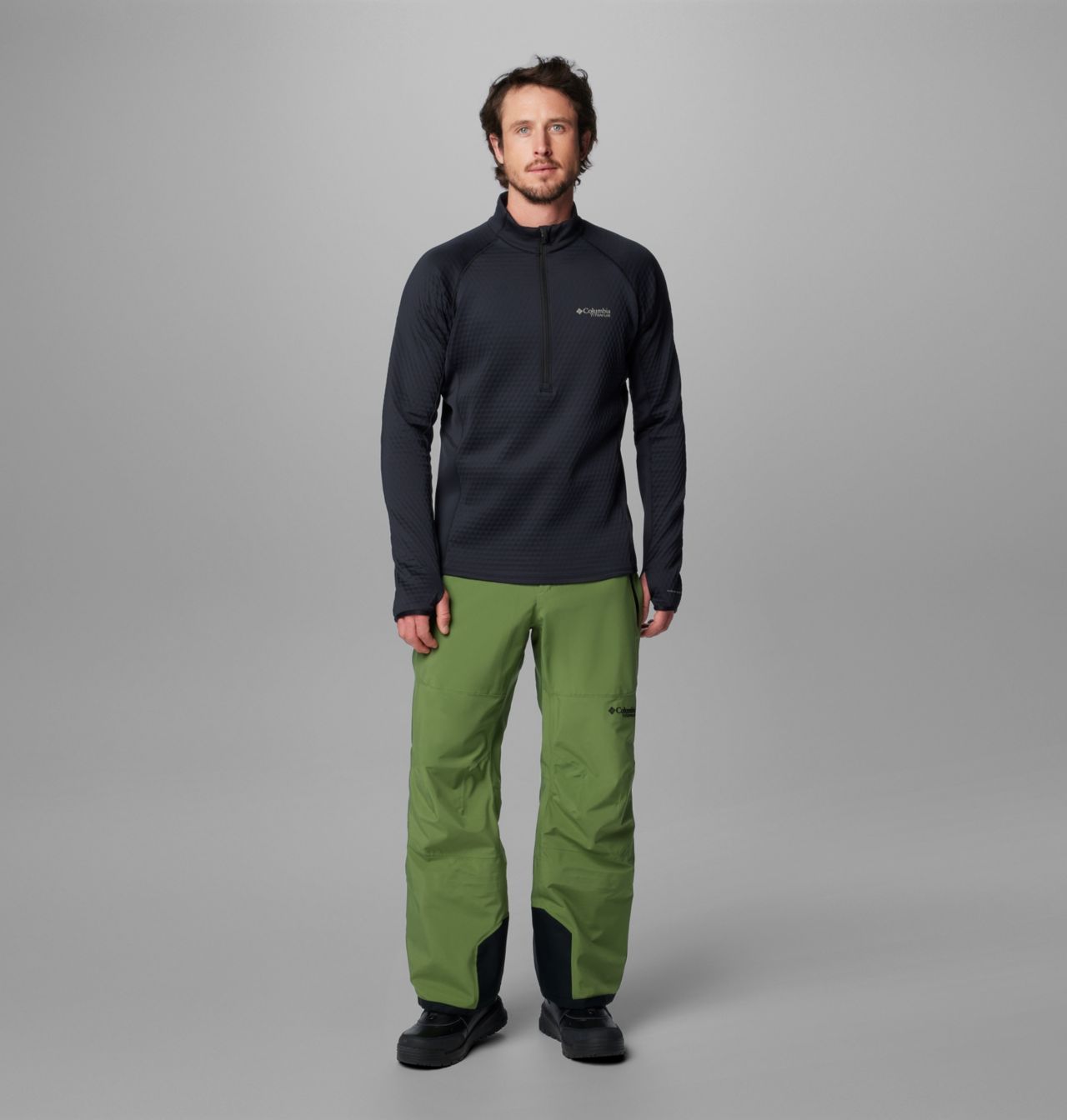 Men's Crystal Leaf™ Omni-Heat™ Helix Half Zip Pullover 3
