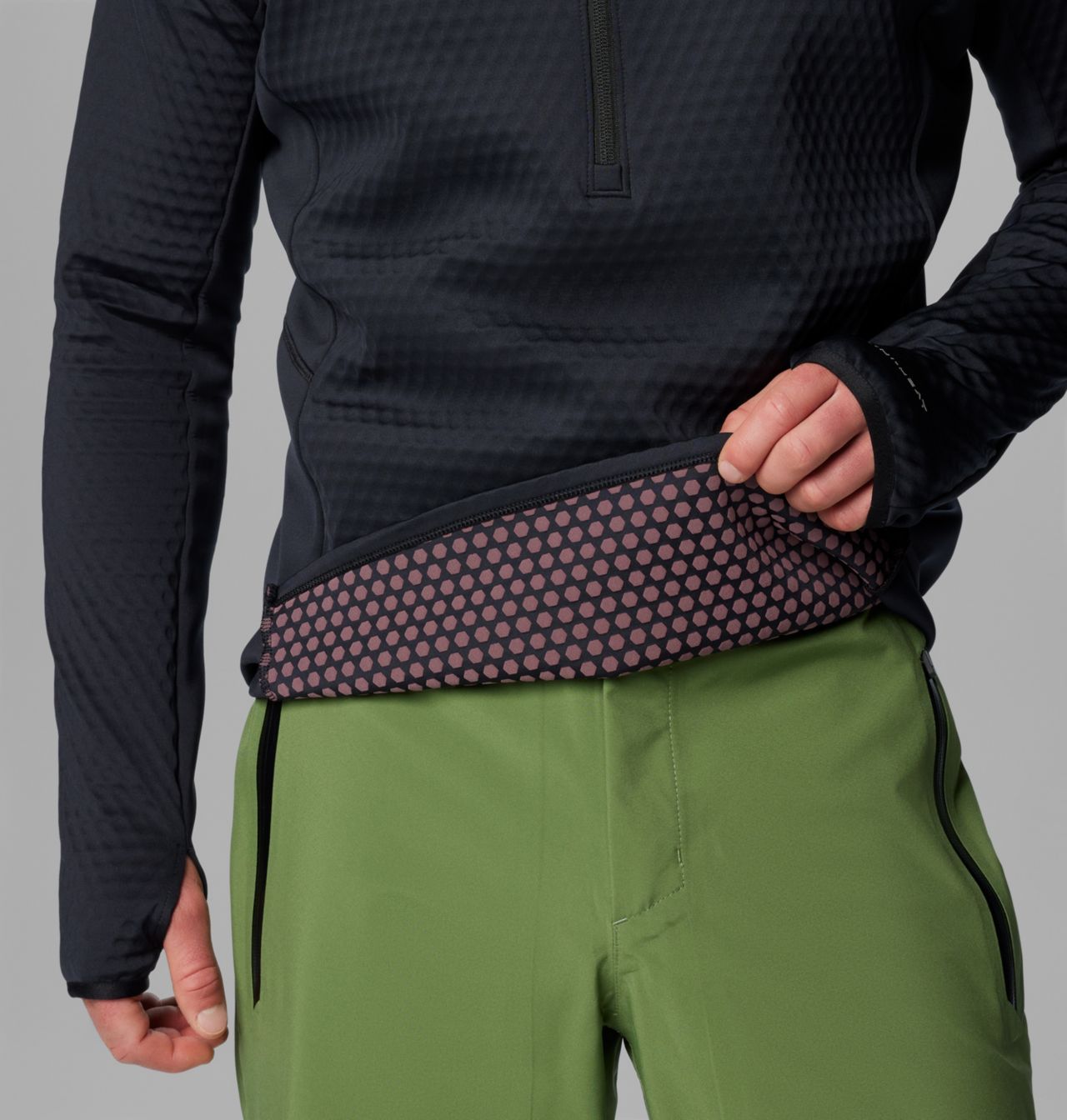 Men's Crystal Leaf™ Omni-Heat™ Helix Half Zip Pullover 9