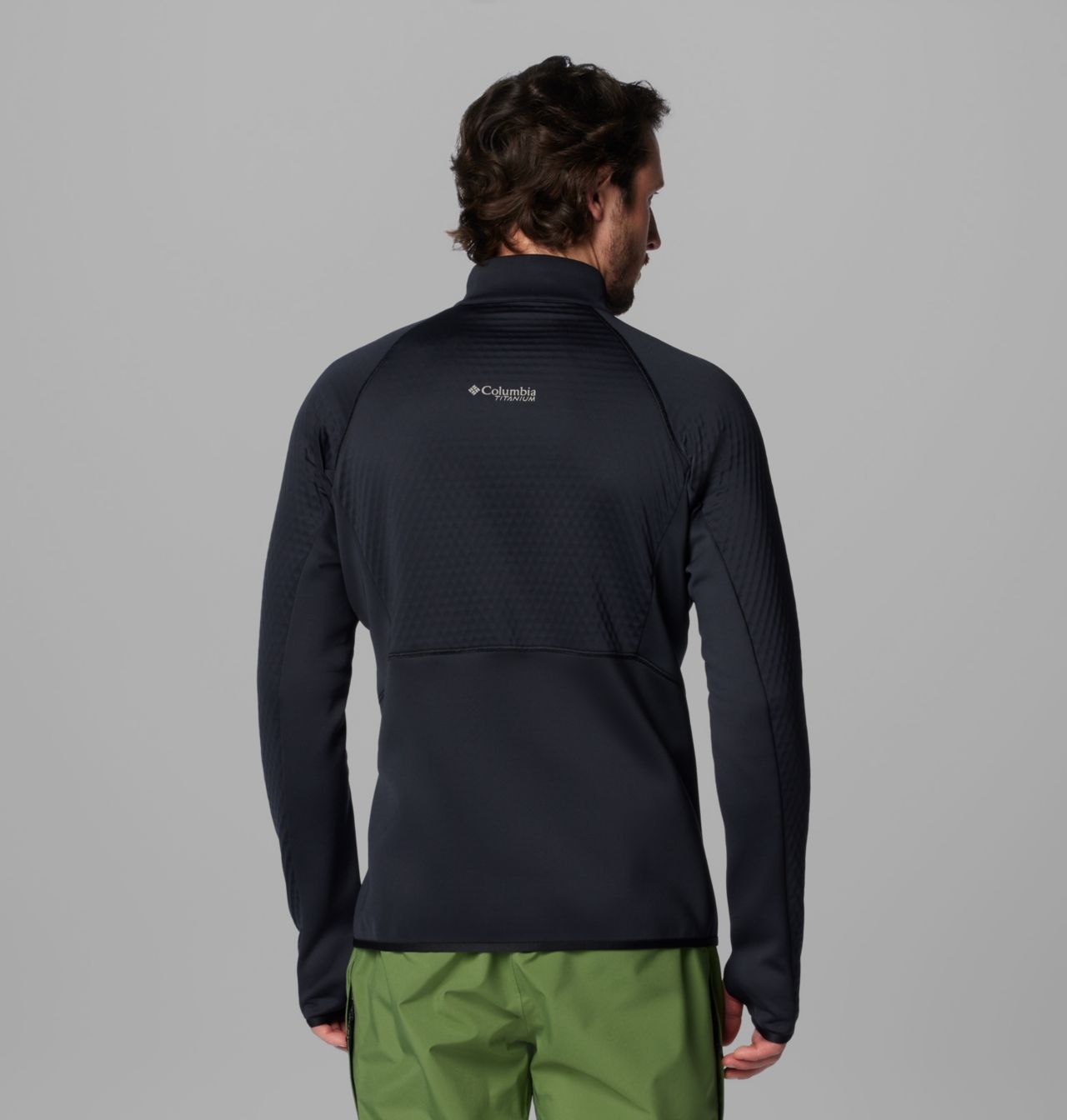 Men's Crystal Leaf™ Omni-Heat™ Helix Half Zip Pullover 2
