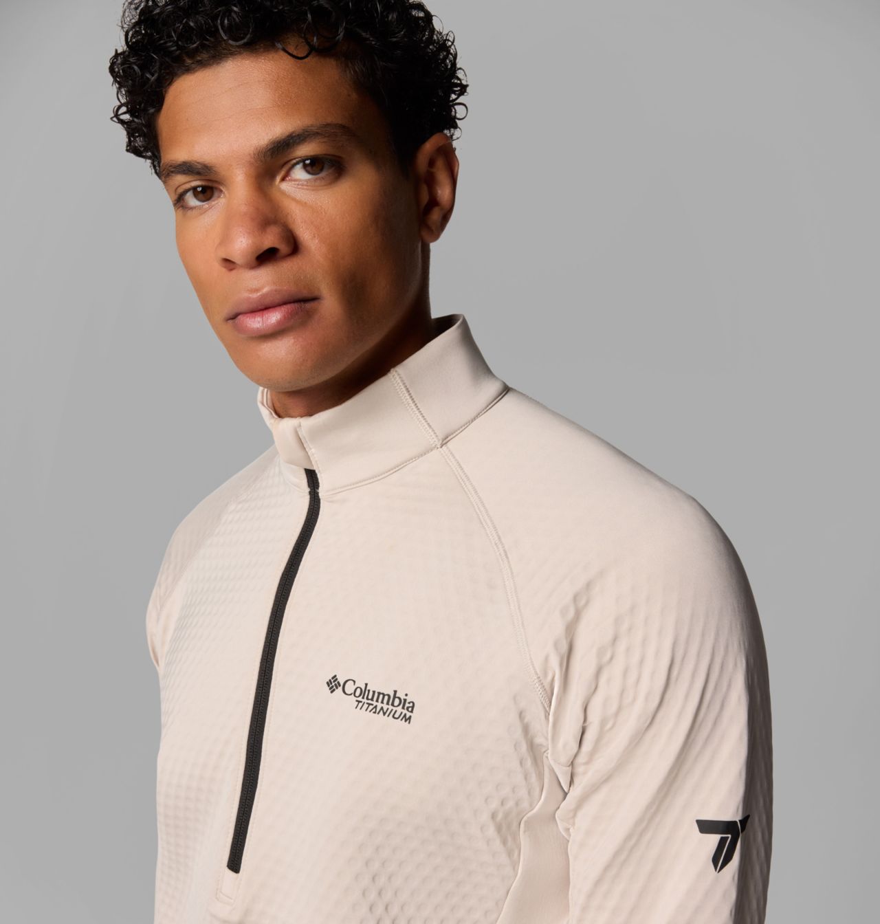 Men's Crystal Leaf™ Omni-Heat™ Helix Half Zip Pullover 5