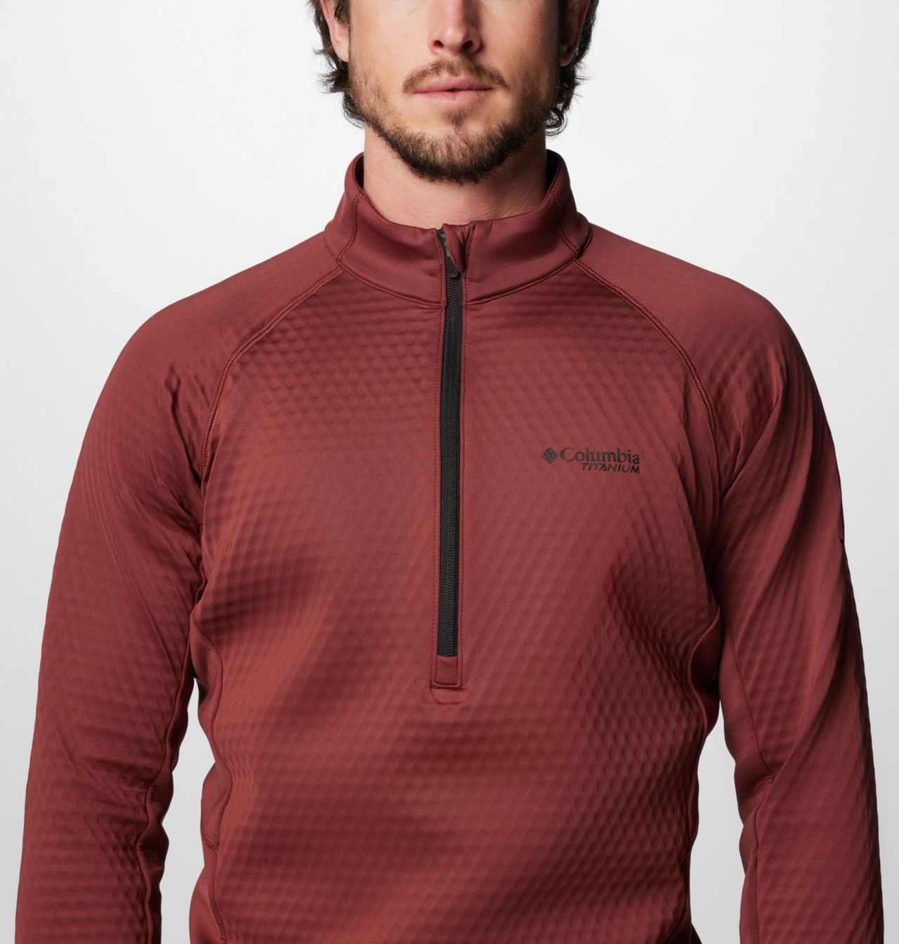 Men's Crystal Leaf™ Omni-Heat™ Helix Half Zip Pullover 5