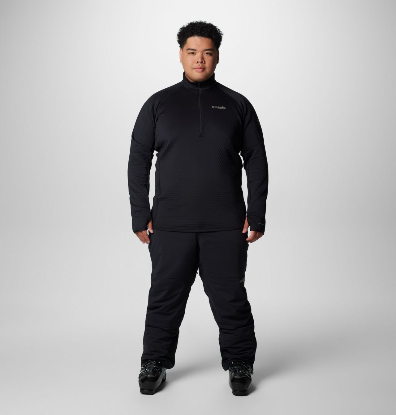 Men's Crystal Leaf™ Omni-Heat™ Helix Half Zip Pullover - Big 3