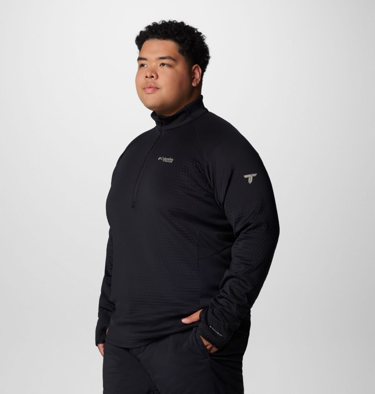 Men's Crystal Leaf™ Omni-Heat™ Helix Half Zip Pullover - Big 4