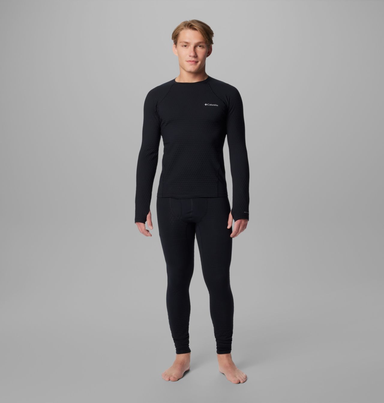 Chemise ras du cou de base Omni-Heat™ Helix pour hommes 3