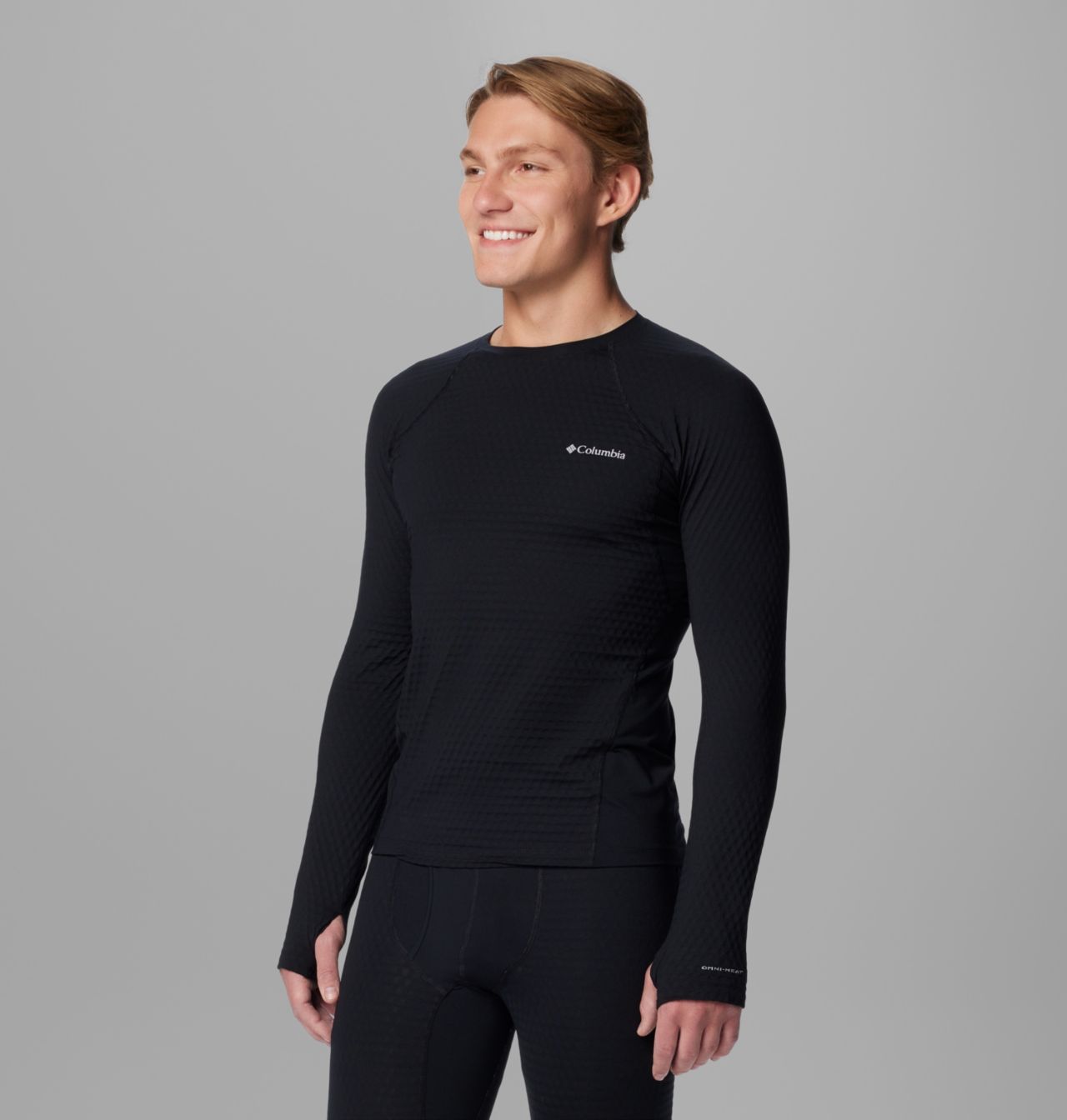 Chemise ras du cou de base Omni-Heat™ Helix pour hommes 4