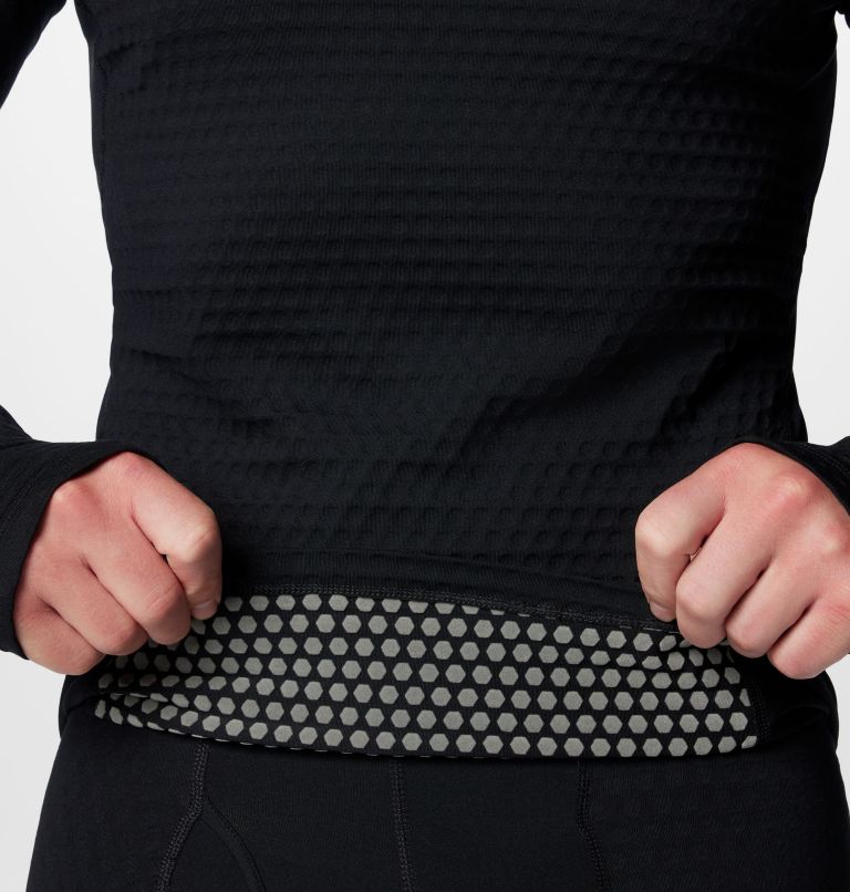 Chemise ras du cou de base Omni-Heat Helix pour hommes, Color: Black, image 7