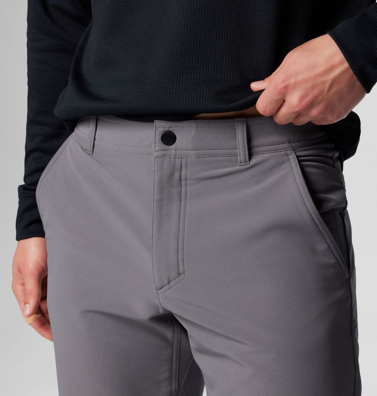 Men's Black Mesa Warm Hiking Trousers, Color: City Grey, image 5
