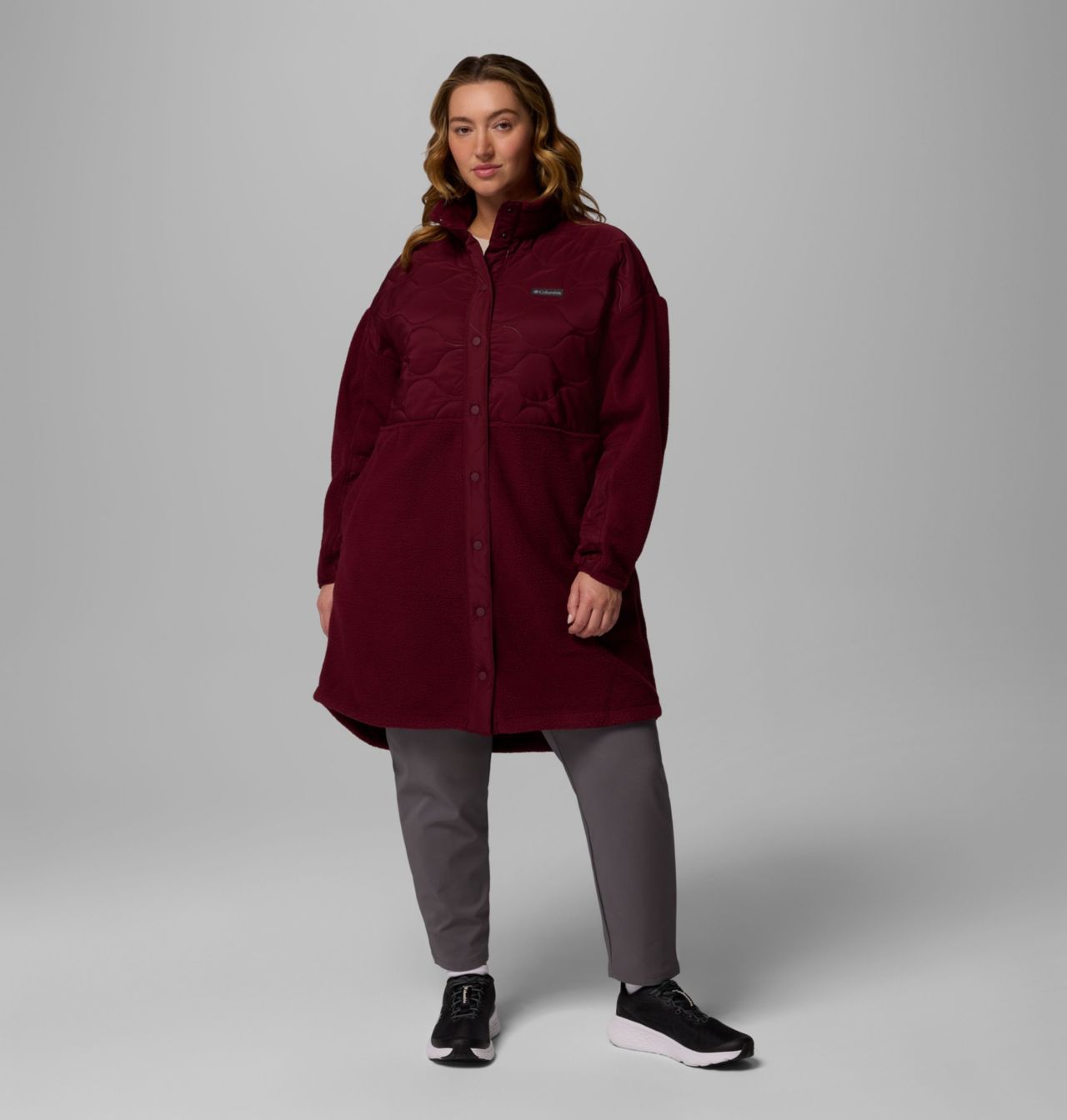 Women's Cloud Point™ Long Fleece Jacket - Plus Size | 624 | 3X 2