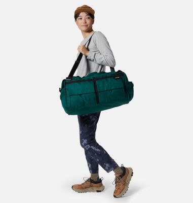 Camp Tough Duffel 50L, Color: Hunter Green, image 4