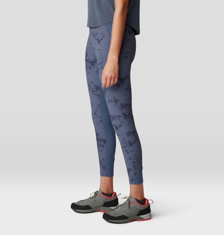Women's Chockstone Tight, Color: Blue Slate Nebula Print, image 3