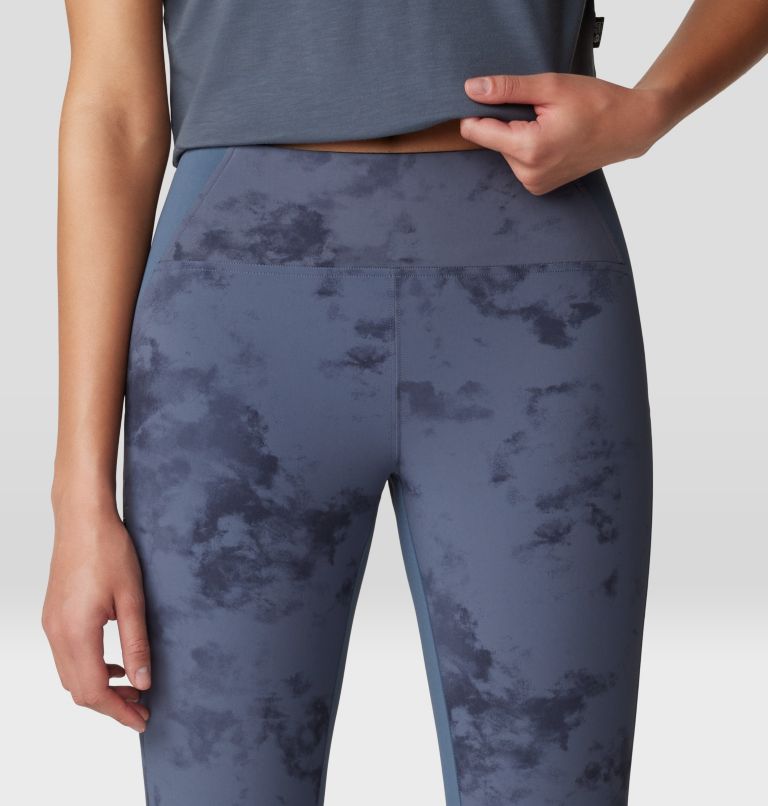 Women's Chockstone Tight, Color: Blue Slate Nebula Print, image 4
