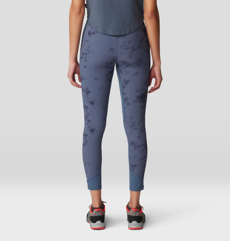 Women's Chockstone Tight, Color: Blue Slate Nebula Print, image 2