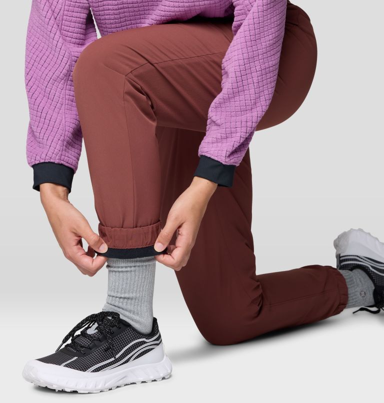 Women's Yumalina Active Pull-On Lined Jogger, Color: Bourbon Brown, image 7