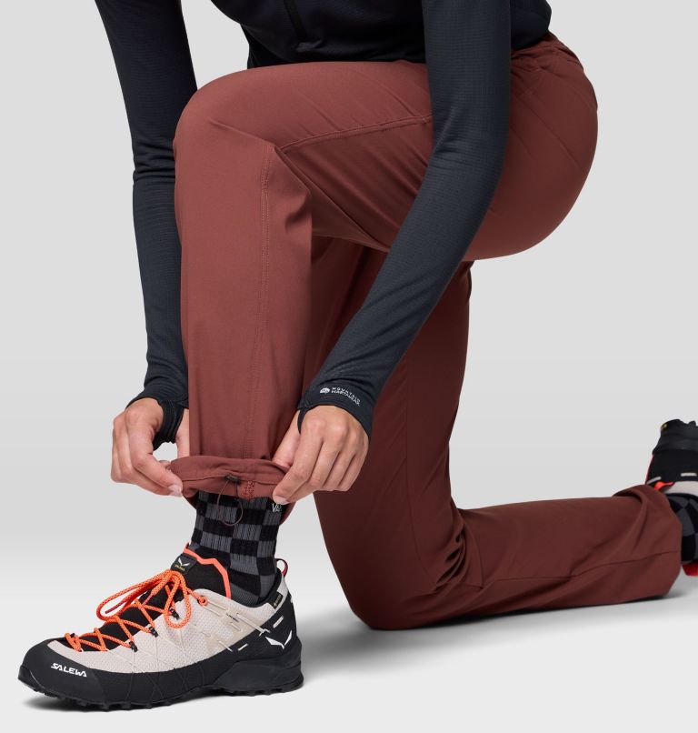 Women's Dynama Pant, Color: Bourbon Brown, image 7