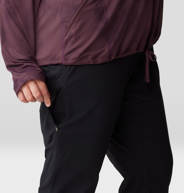 Women's Dynama Pant - Plus Size, Color: Black, image 7