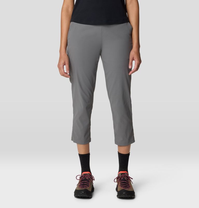 Women's Dynama Crop, Color: Sediment, image 1