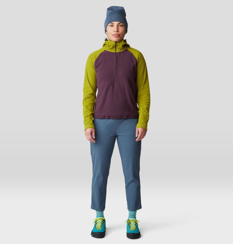 Women's Dynama Crop, Color: Moon Blue, image 9