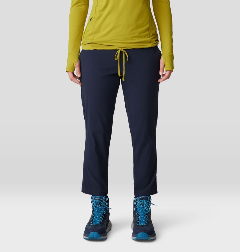 Women's Dynama Crop, Color: Abyss, image 1